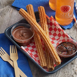 Hola Churros 10" Cajeta Filled Churros - 100/Case