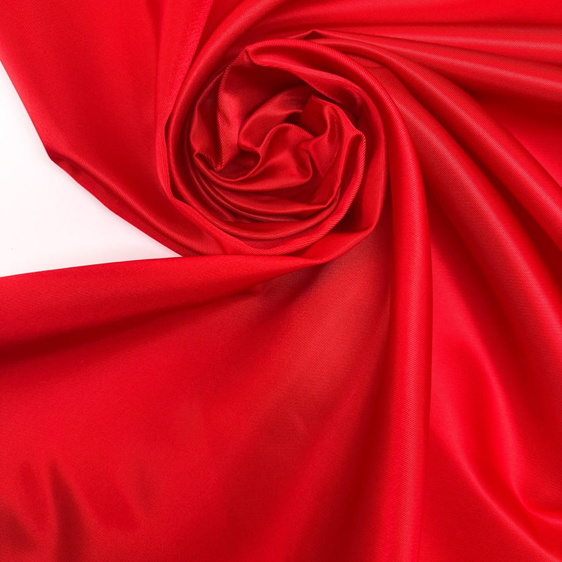 Polyamide Sateen Red