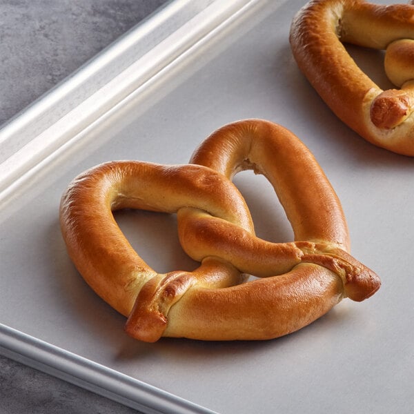 SuperPretzel King Size Baked Soft Pretzel 5 oz. - 50/Case