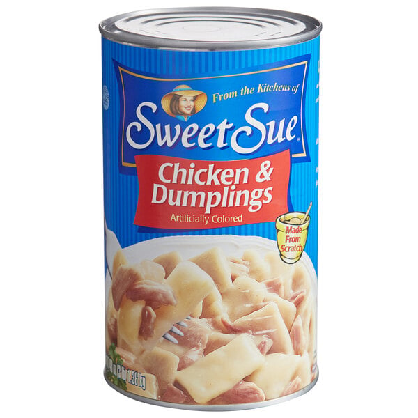 48 oz. Can Chicken and Dumplings - 6/Case