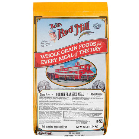 Bob's Red Mill Gluten-Free Golden Flaxseed Meal 25 lb.