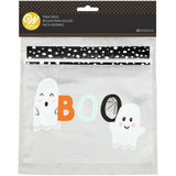 Wilton Whimsical Ghost Resealable Halloween Treat Bags, 20-Count