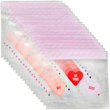 Wilton Clear Conversation Hearts Valentine's Day Resealable Treat Bags, 20-Count