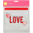 Wilton Clear “LOVE" and Hearts Valentine's Day Resealable Treat Bags, 20-Count