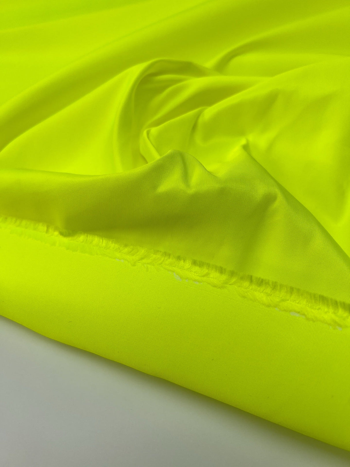 Polyamide Rep Weave Fabric Yellow Green