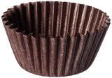Mini Glassine Baking / Candy Cups, Brown Candy Cups