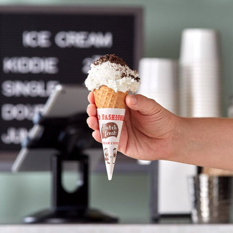 Dutch Treat Sugar Cone with Jacket - 300/Case