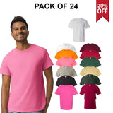 24 Pack: Gildan® Ultra Cotton Short Sleeve Crew-Neck T-Shirt