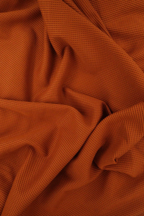 1 yarda de tela de punto térmico Yummy de poliéster y spandex, suave, elástica y sólida, 58/60" de ancho