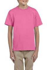 24 Pack: DryBlend Crewneck Short Sleeve Youth T-Shirt