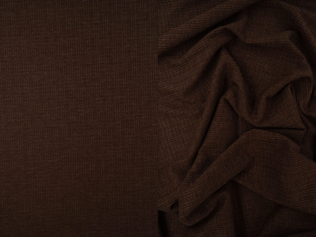 Two-Tone Rib Stretch Knit Fabric