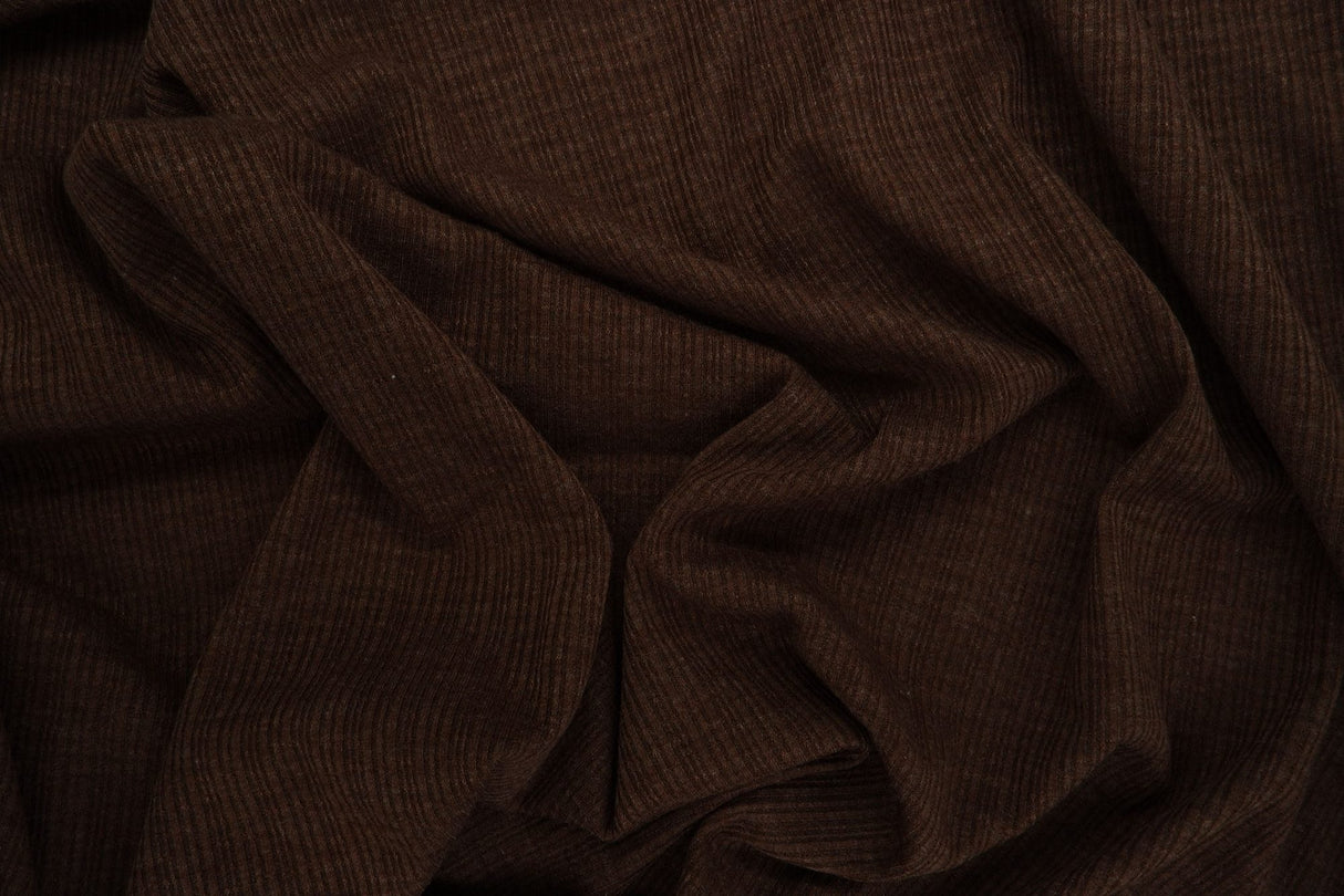 Two-Tone Rib Stretch Knit Fabric