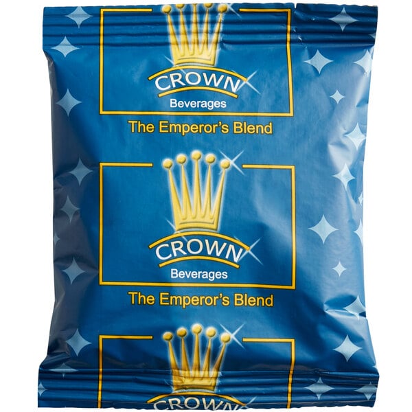 Crown Beverages Emperor's Blend Coffee Packet 2 oz. - 80/Case