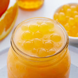 Bossen Pure25 Orange Bursting Boba 7.04 lb. - 4/Case