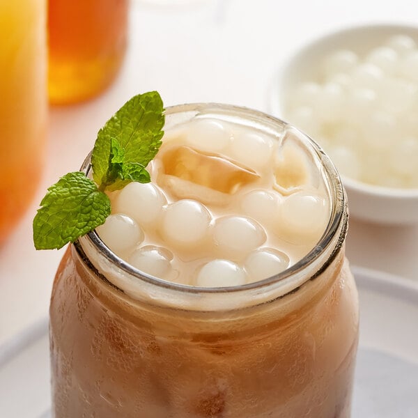 Bossen Yogurt Bursting Boba 7.04 lb. - 4/Case