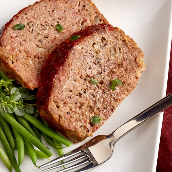 Warrington Farm Meats 80% Lean / 20% Fat Frozen Ground Beef 5 lb. - 4/Case