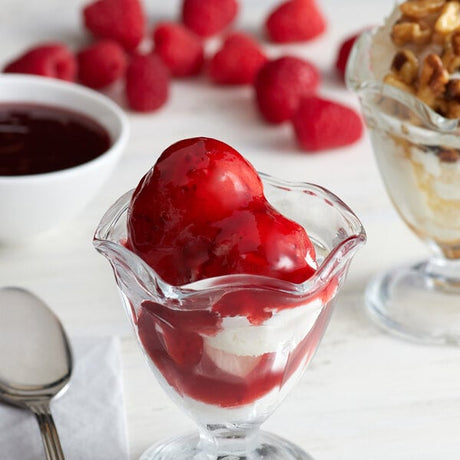 I. Rice Red Raspberry Dessert / Sundae Topping 1/2 Gallon - 6/Case
