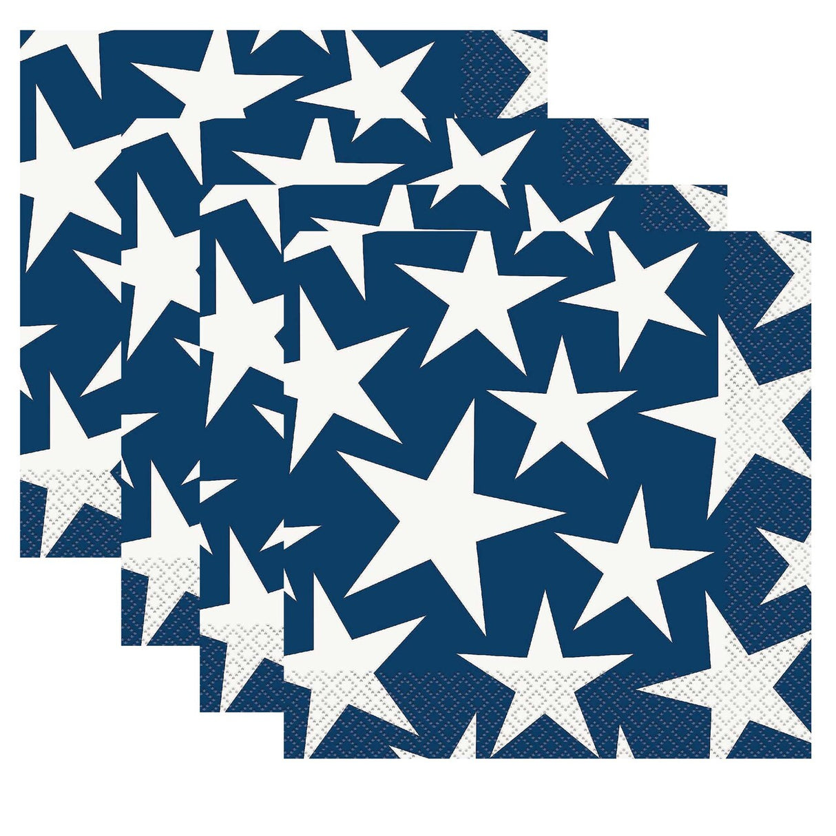 Stars & Stripes Patriotic Paper Luncheon Napkins 16ct