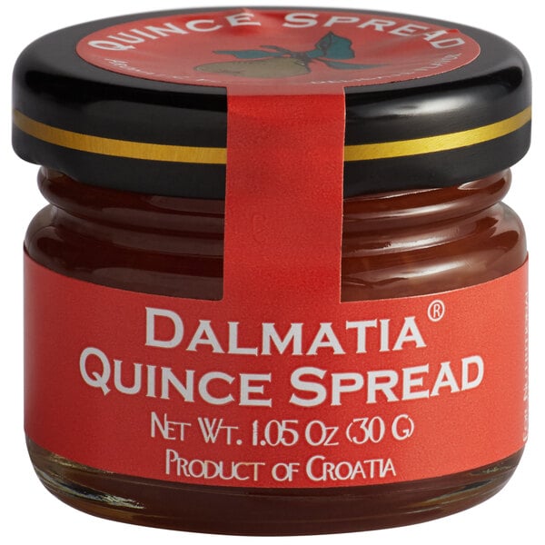 Dalmatia 1.05 oz. Quince Spread Mini Jar - 30/Case