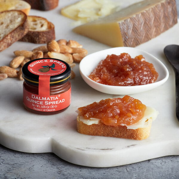 Dalmatia 1.05 oz. Quince Spread Mini Jar - 30/Case