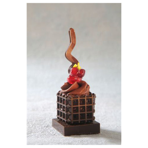 Flexible Chocolate Mold: Waffle, 50mm: 6 Cavites
