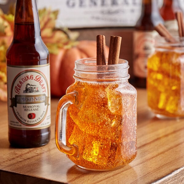 Reading Soda Works Pumpkin Spice Soda 12 fl. oz. - 12/Case