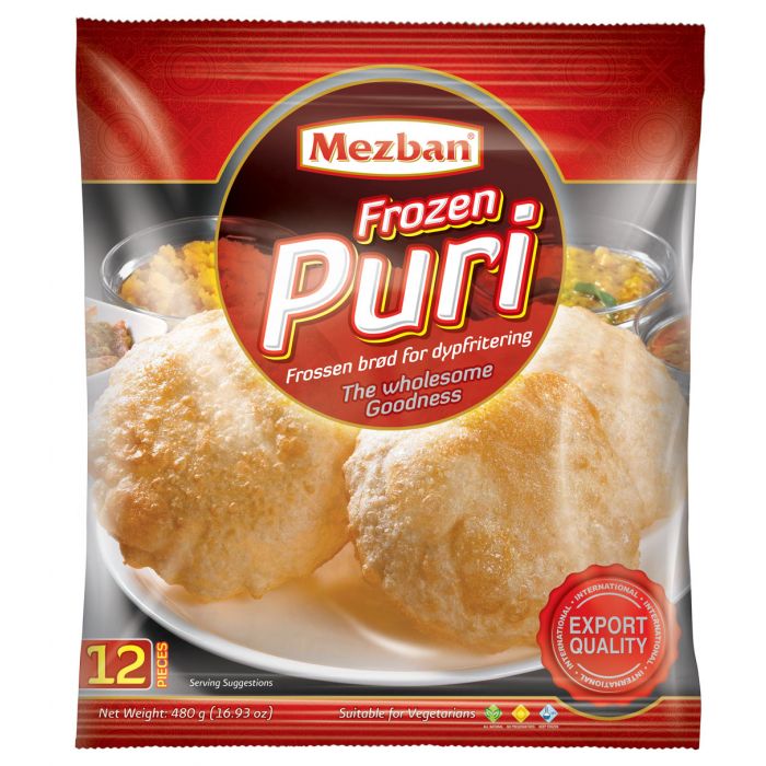 Mezban Frozen Puri 480 Gm