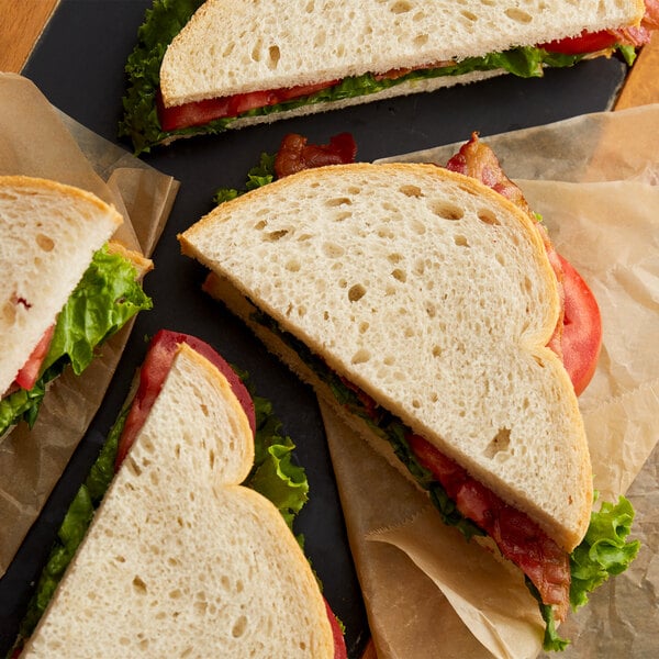 Bakery de France 32 oz. Sliced Sourdough Bread Loaf - 6/Case