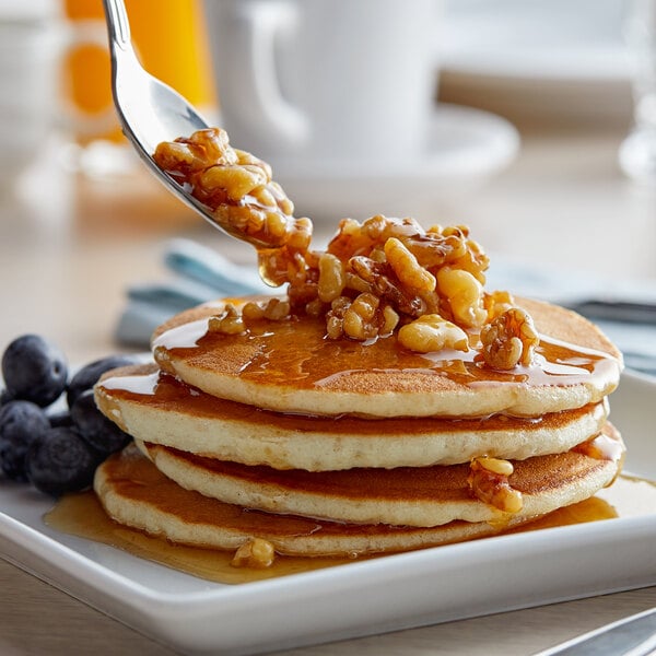 J. Hungerford Smith 115 oz. Maple Walnut Dessert Topping - 3/Case