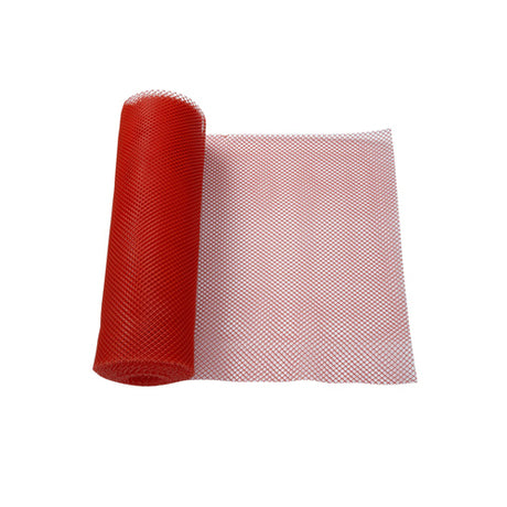 Winco BL-240 Bar-Shelf Liner, Soft Plastic, 1 Roll 2 Feet x 40 Feet, Red