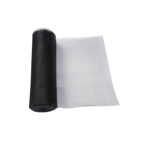 Winco BL-240 Bar-Shelf Liner, Soft Plastic, 1 Roll 2 Feet x 40 Feet, Black