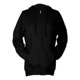 Unisex Beach Full-Zip Hooded Long Sleeve T-Shirt
