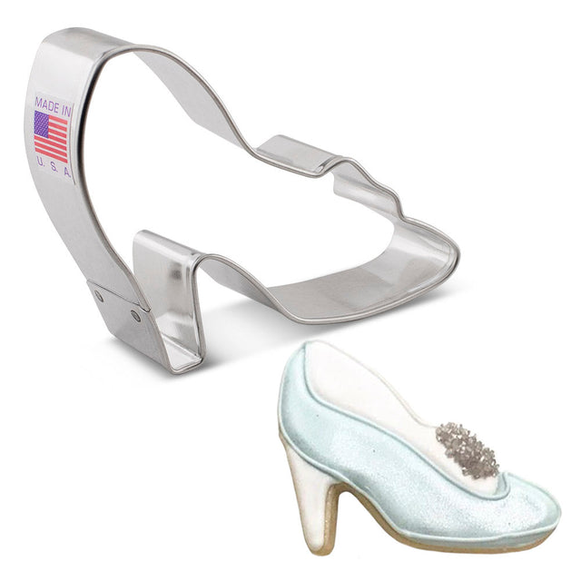 Ann Clark Glass Slipper Princess Queen Wedding Cookie Cutter