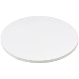 18" Round White Foil Cake Board Drum