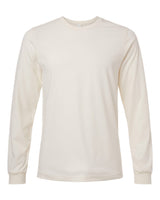 BELLA + CANVAS® Heather CVC Crewneck Long Sleeve Tee