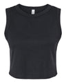 BELLA + CANVAS® Women's Micro Rib Muscle Crewneck Sleeveless Crop Tank - 1013