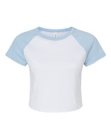 BELLA + CANVAS® Women's Micro Rib Raglan Short sleeve Tee