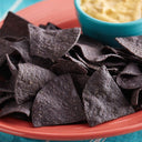 Mission 2 lb. Blue Triangle Corn Tortilla Chips - 6/Case