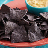 Mission 2 lb. Blue Triangle Corn Tortilla Chips - 6/Case