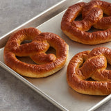 SuperPretzel Bavarian Sourdough Soft Pretzel 3.2 oz. - 64/Case