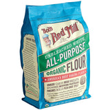 Bob's Red Mill Organic Unbleached All-Purpose Flour 5 lb. - 8/Case
