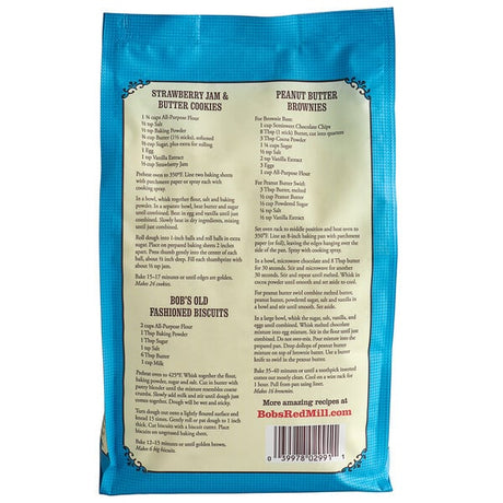 Bob's Red Mill Organic Unbleached All-Purpose Flour 5 lb. - 8/Case