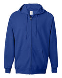 Unisex Ultimate Cotton Full-Zip Hooded Sweatshirt
