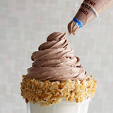 Rich's ON TOP 16 oz. Non-Dairy Whipped Chocolate Dessert Topping - 6/Case