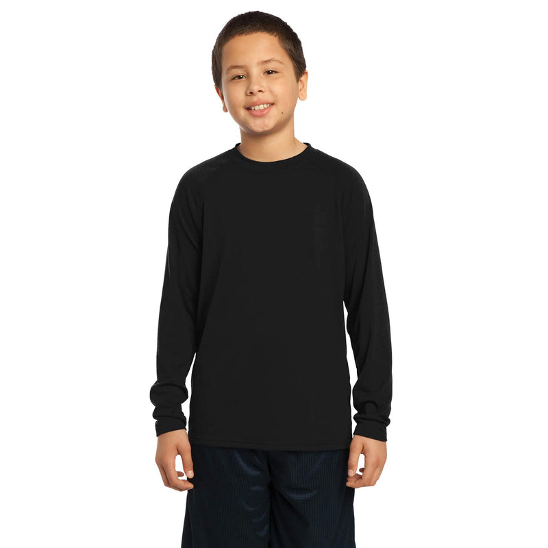 Sport-Tek® Youth Long Sleeve Ultimate Performance Crew