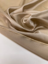 Viscose Lining Twill Beige Stretch