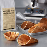 Carnival King Old Fashioned Waffle Cone Mix 5 lb. Bag - 6/Case