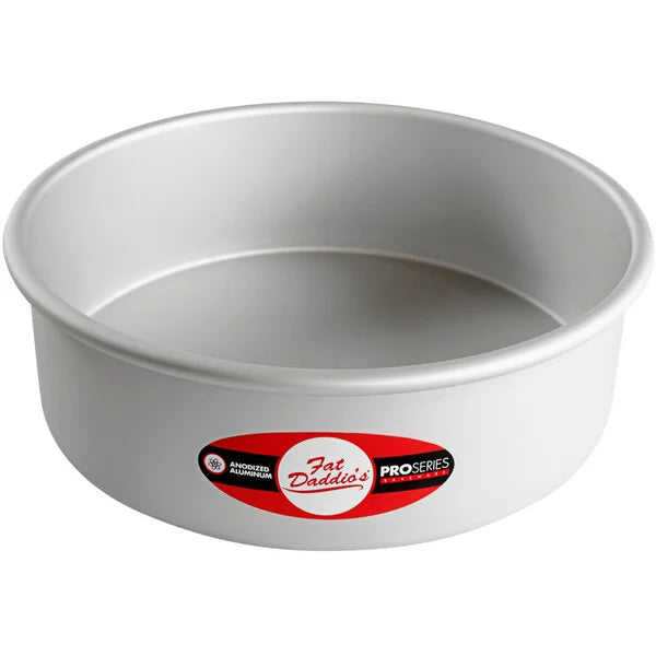 Fat Daddios Pro Series Bakeware Anodized Aluminum Round Cake Pan 10 x 3"