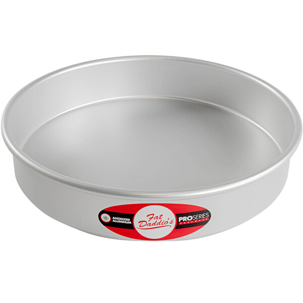 Fat Daddios Pro Series Bakeware Anodized Aluminum Round Cake Pan 10 x 2"