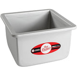Fat Daddio's Square Aluminum Pans, 14/16-Gauge Hard Anodized Aluminum, Galvanized Steel, Choose from 30 Sizes